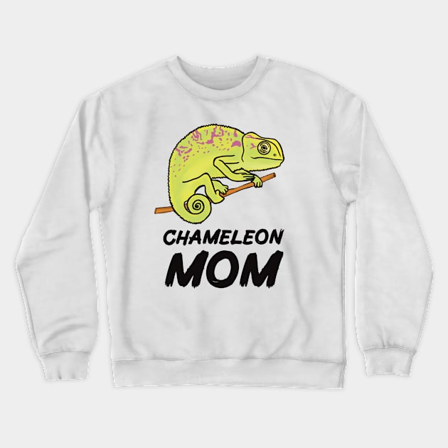 Chameleon Mom for Chameleon Lovers Crewneck Sweatshirt by Mochi Merch
